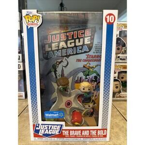 Funko Pop! Comic Book Cover with case: Justice League - The Brave And The Bold -